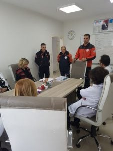 OKULUMUZDA YANGIN VE DEPREM TATBİKATI