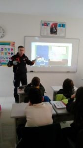 OKULUMUZDA YANGIN VE DEPREM TATBİKATI