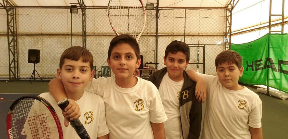 BİLGELERİMİZ KORT TENİSİ ÇALIŞMASINDA