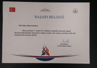 BAŞARI BELGELERİMİZ