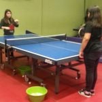 Masa tenisi oynuyoruz